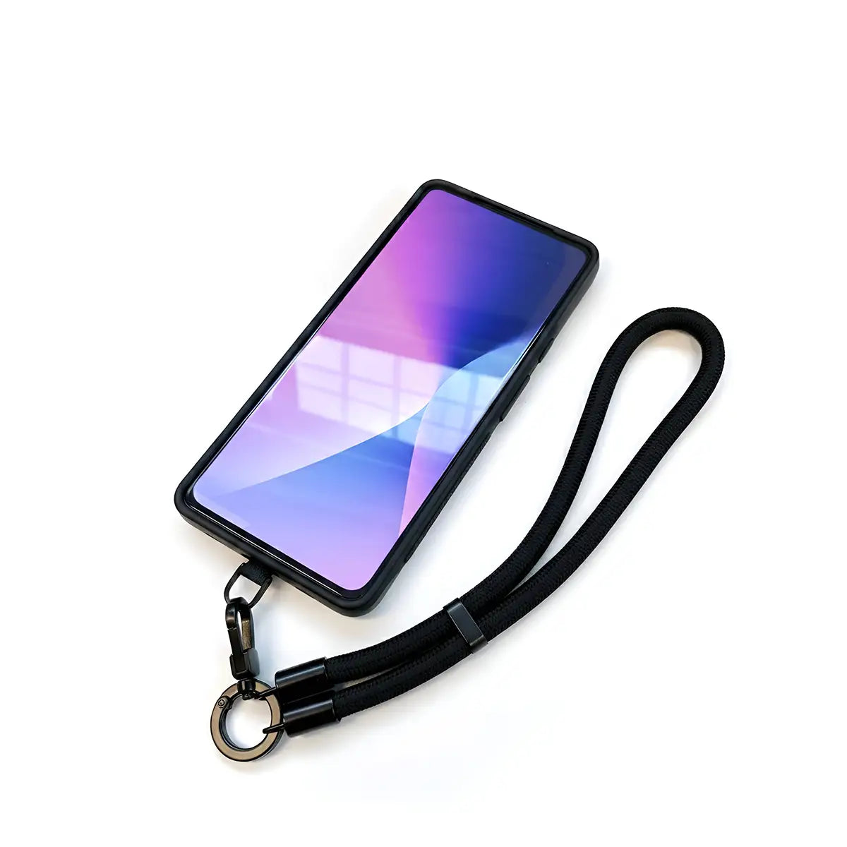 Black Phone Strap