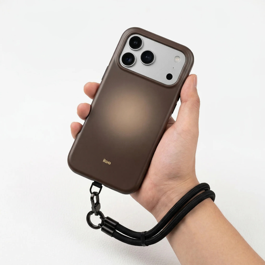 Black Phone Strap
